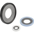 Kipp Seal And Shim Washer Hygienic Usit®, D=12, 1, Stainless 1.4404, Comp:70 Epdm 291 Comp:Black Ehedg K1491.121